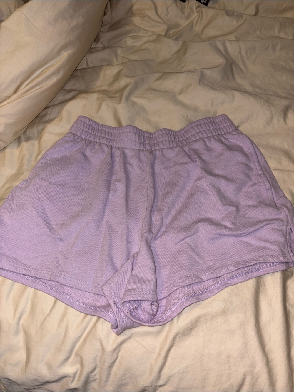 Lavender shorts